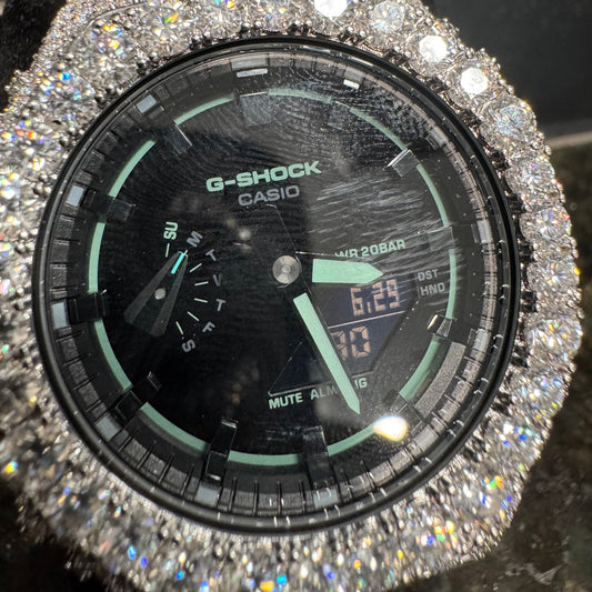 Authentic Black Moissanite GA2100