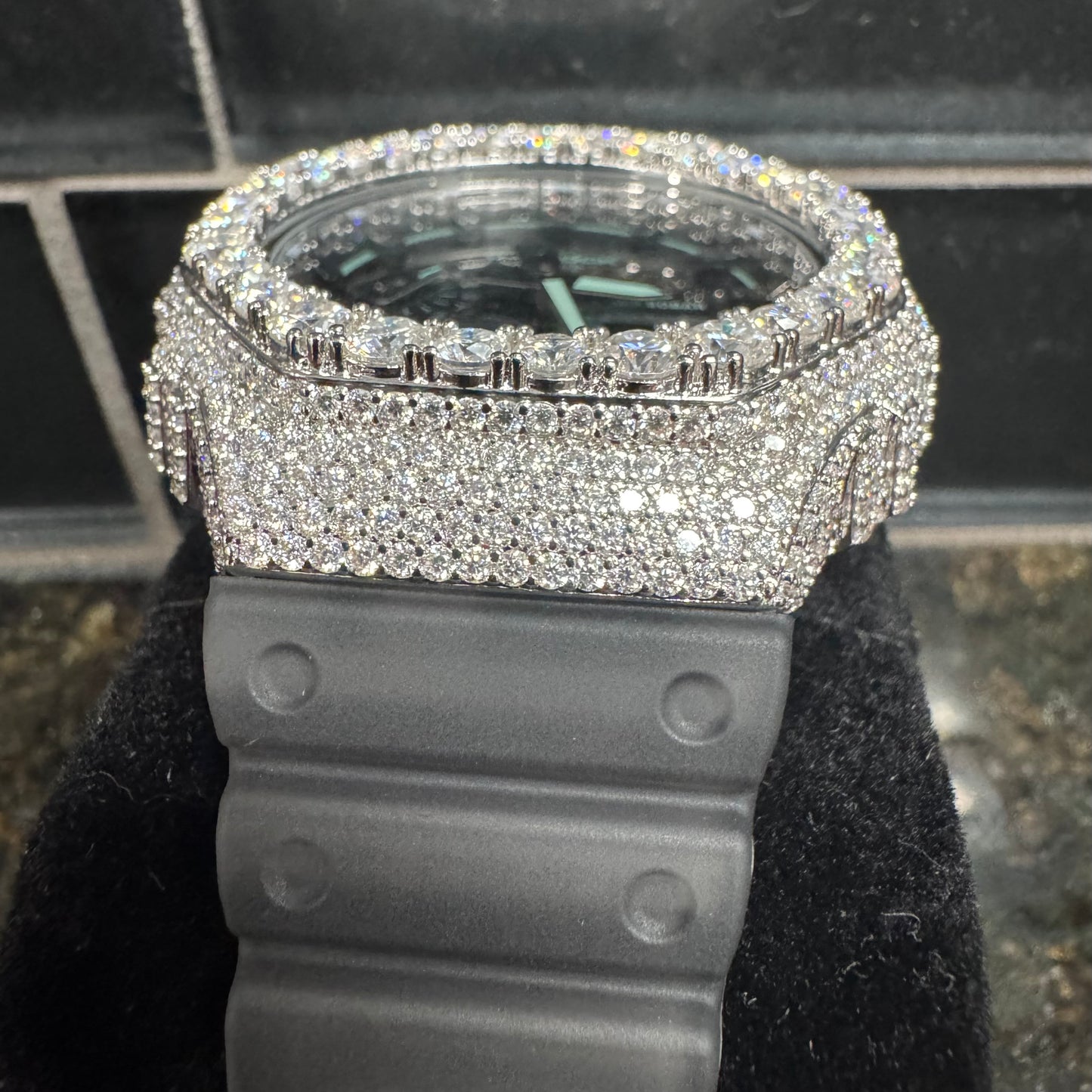 Authentic Black Moissanite GA2100