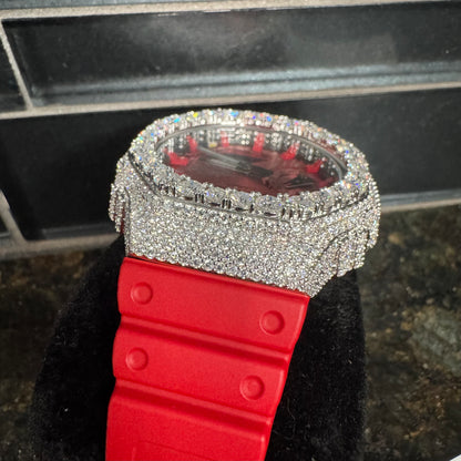 Authentic Red Moissanite GA2100