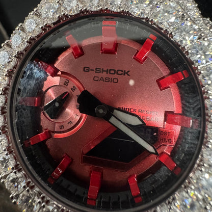 Authentic Red Moissanite GA2100