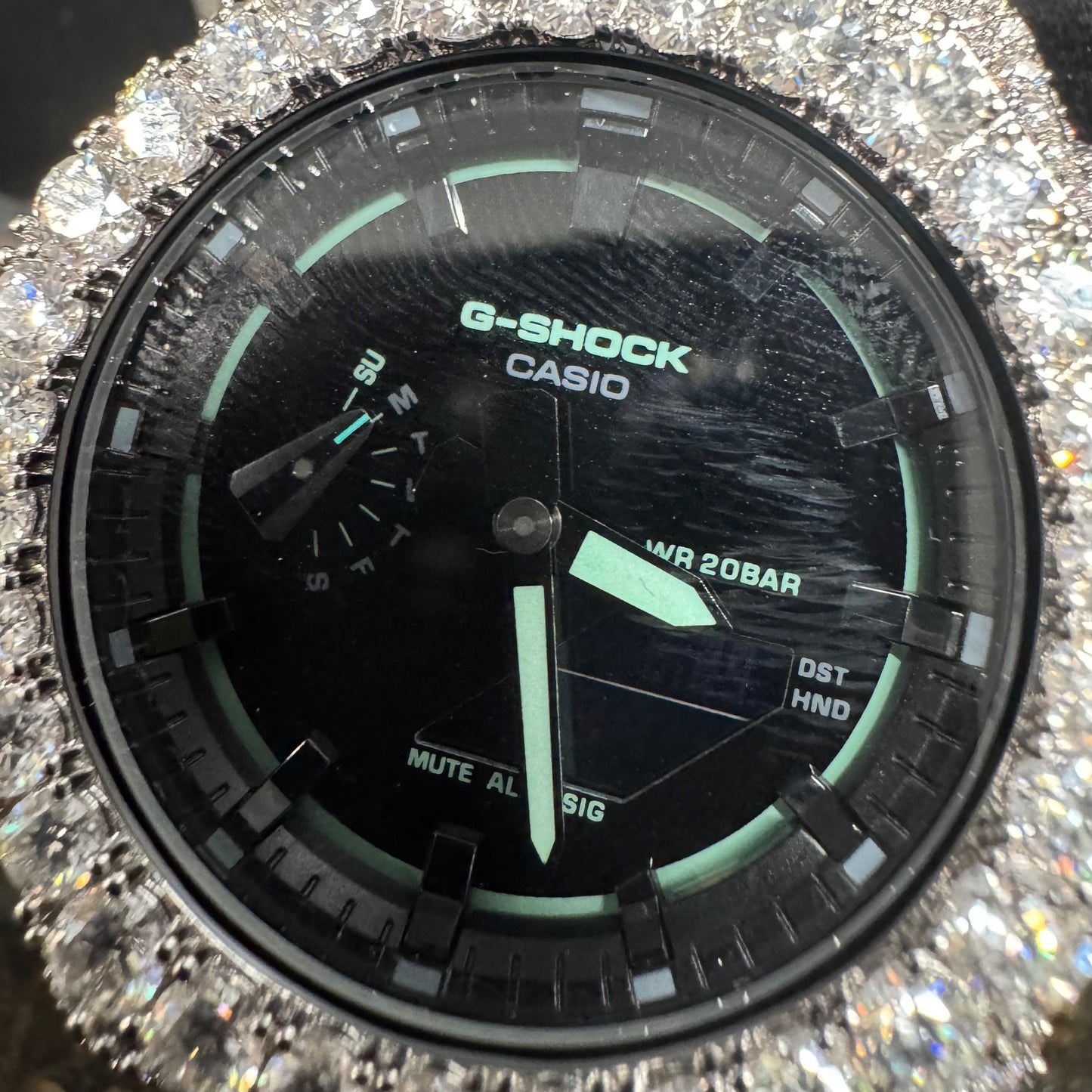 Authentic Black Moissanite GA2100