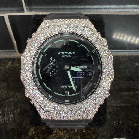 Authentic Black Moissanite GA2100